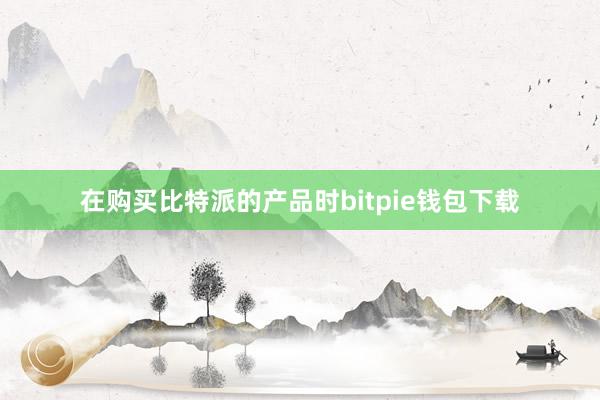 在购买比特派的产品时bitpie钱包下载