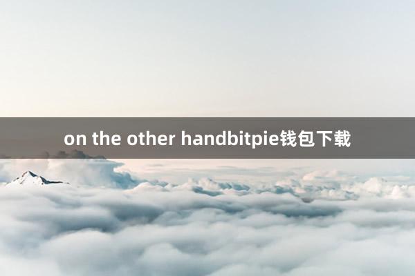 on the other handbitpie钱包下载