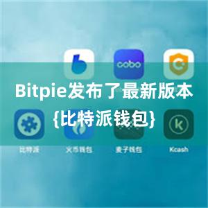 Bitpie发布了最新版本{比特派钱包}