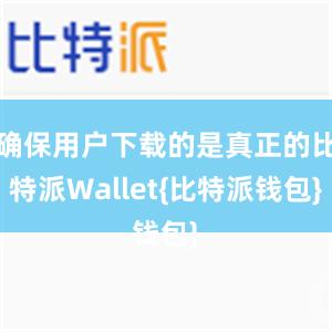 确保用户下载的是真正的比特派Wallet{比特派钱包}